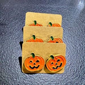 Pumpkin Earrings